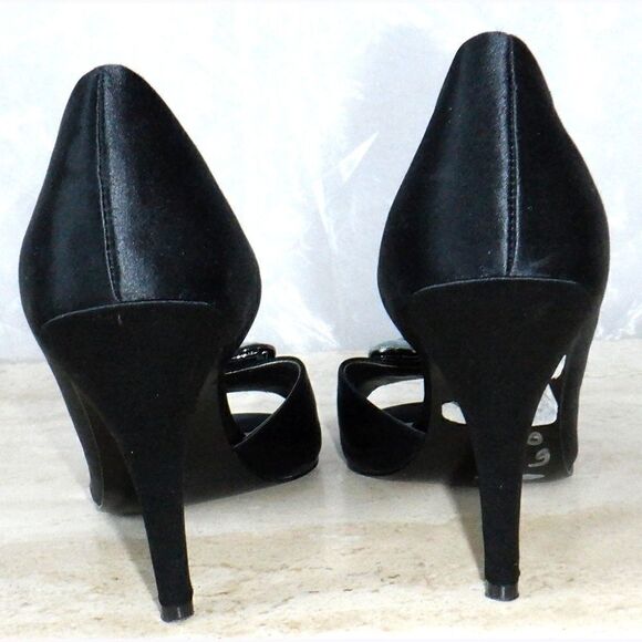 Nine West big Gems black heels pumps - Picture 5 of 5
